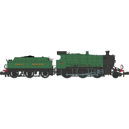 Dapol 2S-043-001 N Gauge GW Mogul 2-6-0 6336 GW Green Great Western