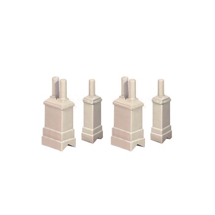 Ratio 307 N Gauge Chimneys Plastic Kit