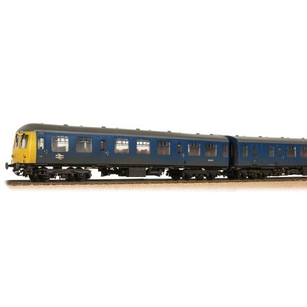 Bachmann 31-325A OO Gauge Class 105 2-Car DMU BR Blue Weathered