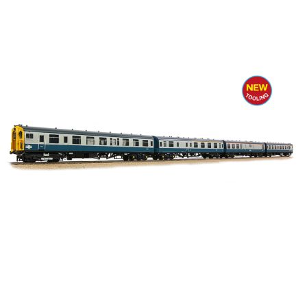 Bachmann 31-424 OO Gauge Class 422/7 4TEP 4 Car EMU Refurbished 2703 BR Blue And Grey