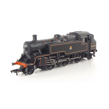Bachmann 31-975 OO Gauge BR Standard 3 Tank 2-6-2 82029 BR Lind Black Early Crest