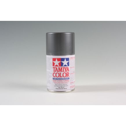 Tamiya PS-63 Bright Gun Metal Polycarbonate Spray 100ml