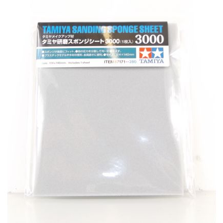 Tamiya 87171 Sanding Sponge Sheet 3000