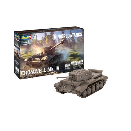 Revell 03504 Cromwell Mk.IV Tank World Of Tanks Plastic Kit