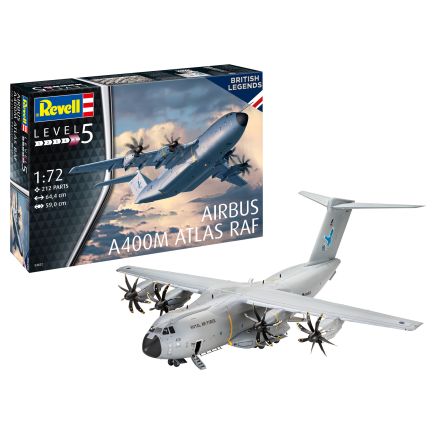 Revell 03822 British Airbus A400M Atlas RAF Plastic Kit