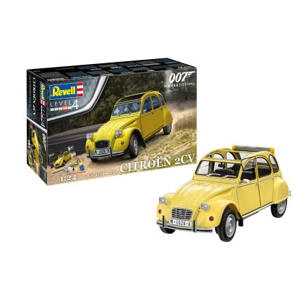 Revell 05663 James Bond Citroen 2CV Gift Set Plastic Kit