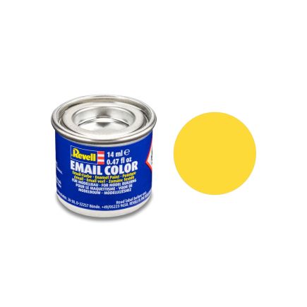 Revell 32115 No.15 Matt Yellow Enamel Paint 14ml Tin