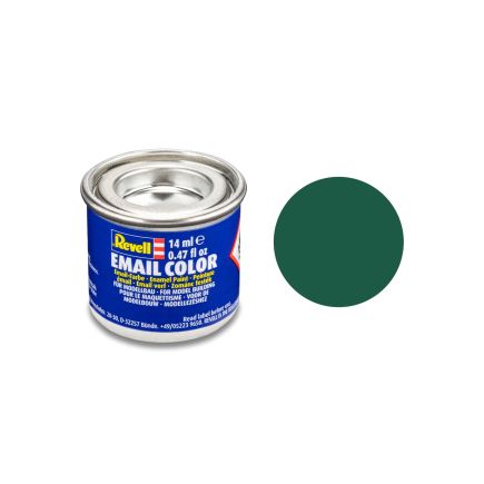 Revell 32139 No.39 Matt Dark Green Enamel Paint 14ml Tin