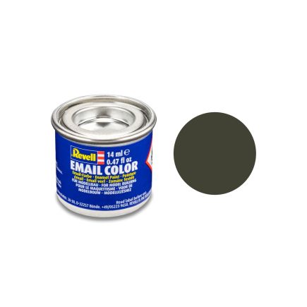 Revell 32142 No.42 Matt Yellowish Olive Enamel Paint 14ml Tin