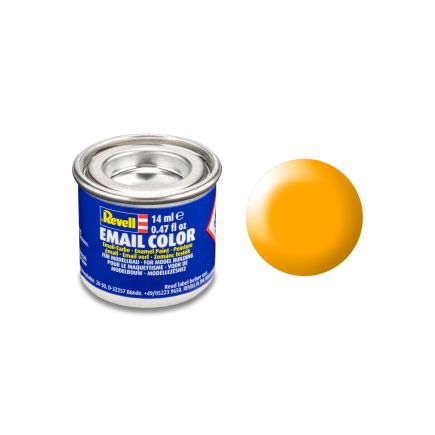 Revell 32310 No.310 Silk Matt Lufthansa Yellow Enamel Paint 14ml Tin