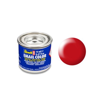 Revell 32332 No.332 Matt Luminous Red Enamel Paint 14ml Tin