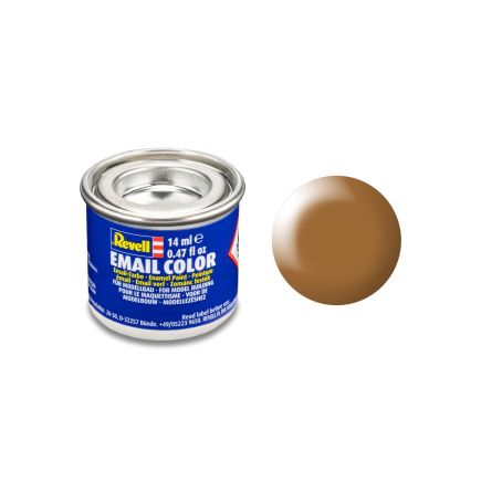 Revell 32382 No.382 Matt Silk Wood Brown Enamel Paint 14ml Tin