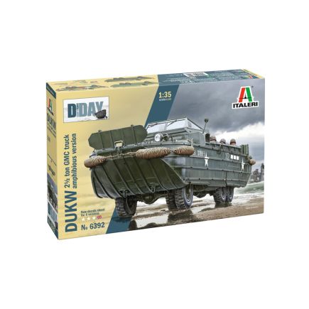 Italeri 6392 DUKW 2½ GMC Truck Amphibious Version Plastic Kit