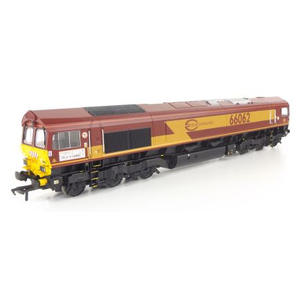 Bachmann 32-725WDS-SH OO Gauge Class 66 66062 Euro Cargo Rail DCC Sound Fitted