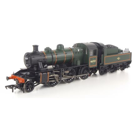 Bachmann 32-825-SH OO Gauge Ivatt 2MT 2-6-0 46521 BR Green Late Crest