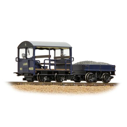 Bachmann 32-995 OO Gauge Wickham Type 27 Trolley Car WD9033 LMR Blue