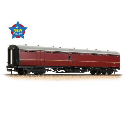 Bachmann 34-362A OO Gauge LNER Thompson Full Brake E19E BR Maroon