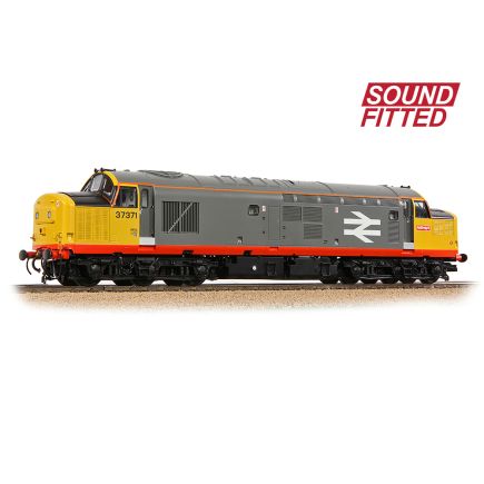 Bachmann 35-305SF OO Gauge Class 37/0 37371 BR Railfeight Red Stripe Centre Headcode DCC Sound