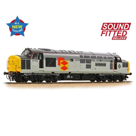 Bachmann 35-307SFX OO Gauge Class 37/0 37194 'British International Freight Association' BR Railfreight Centre Headcode DCC Sound Deluxe