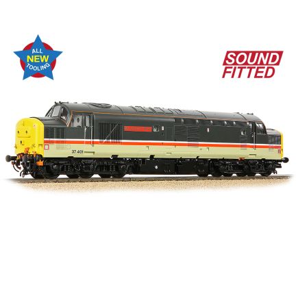 Bachmann 35-336SF OO Gauge Class 37/4 37401 'Mary Queen of Scots' BR Intercity Mainline DCC Sound Fitted