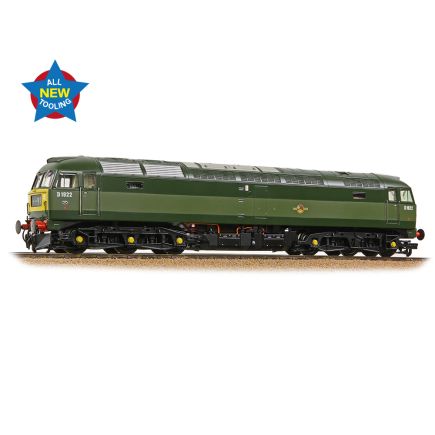 Bachmann 35-410A OO Gauge Class 47 D1922 BR Green Small Yellow Panels