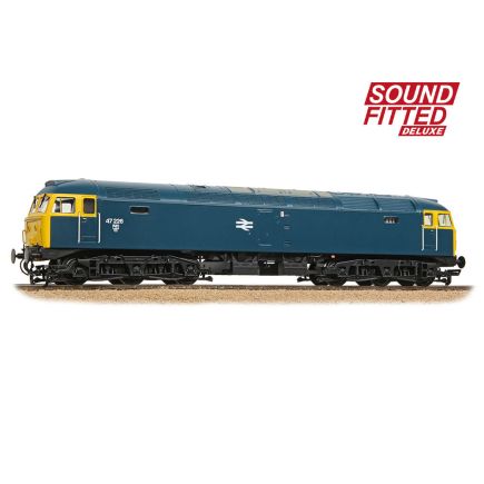 Bachmann 35-411ASFX OO Gauge Class 47 47226 BR Blue DCC Sound Fitted Deluxe