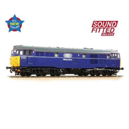 Bachmann 35-830SFX OO Gauge Class 31 31407 Mainline Freight DCC Sound Deluxe