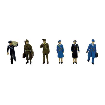 Bachmann 36-430 OO Gauge Embarking Service Personnel