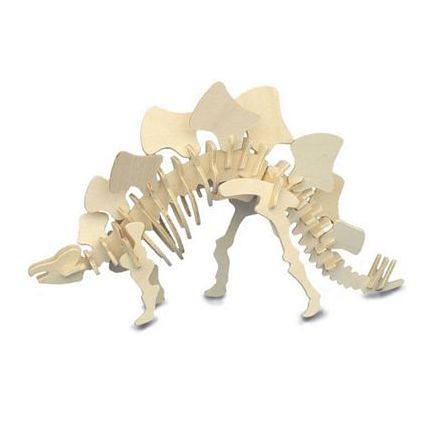 Quay J016 Stegosaurus Woodcraft Construction Kits