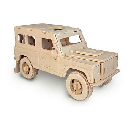 Quay P323 Land Rover Woodcraft Construction Kit