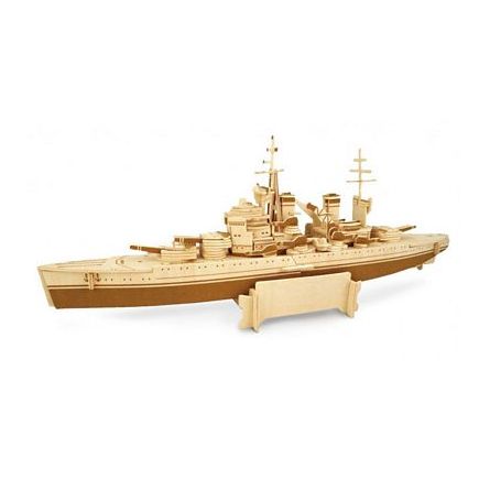 Quay P216 Prince of Wales Battleship Woodcraft Construction Kit