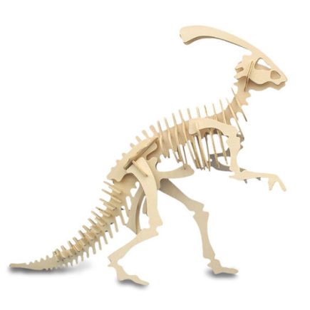 Quay J015 Parasaurolophus Woodcraft Construction Kit