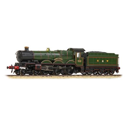 Bachmann 372-034  N Gauge GW Castle 4-6-0 5055 'Earl of Eldon' GW Lined Green GW Crest