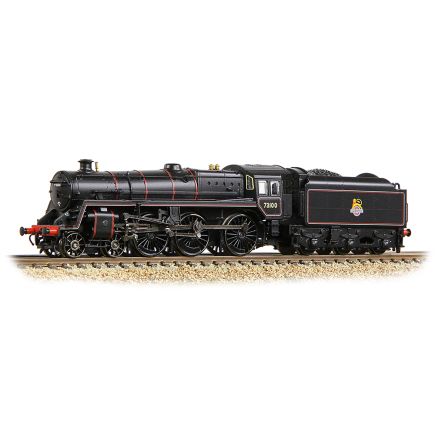 Graham Farish 372-727B N Gauge BR Standard 5MT 4-6-0 73100 BR Lined Black Early Crest BR1B Tender