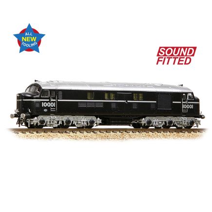 Graham Farish 372-911SF N Gauge LMS 10001 Black & Silver DCC Sound Fitted