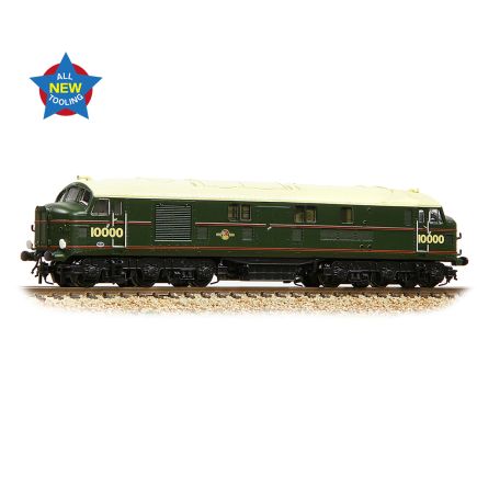 Graham Farish 372-916 N Gauge LMS 10000 BR Lined Green