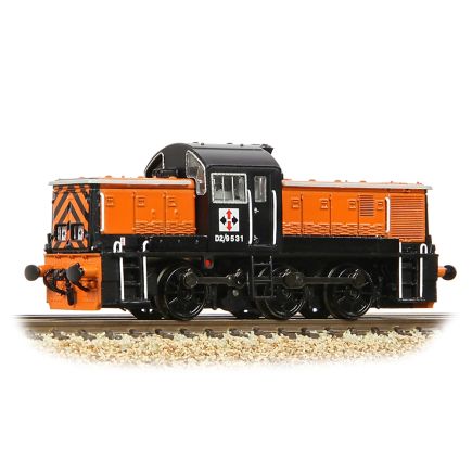 Graham Farish 372-954 N Gauge Class 14 D9531 NCB British Oak Orange & Black