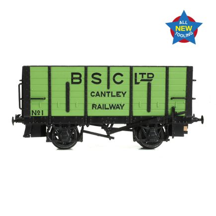 Graham Farish 373-379 N Gauge LNER D12 Coal Hopper BSC Ltd Green