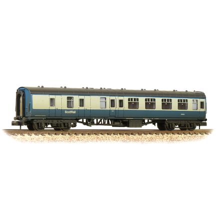 Graham Farish 374-197 N Gauge BR Mk1 Brake Second Corridor BSK Blue & Grey Scotrail Branding