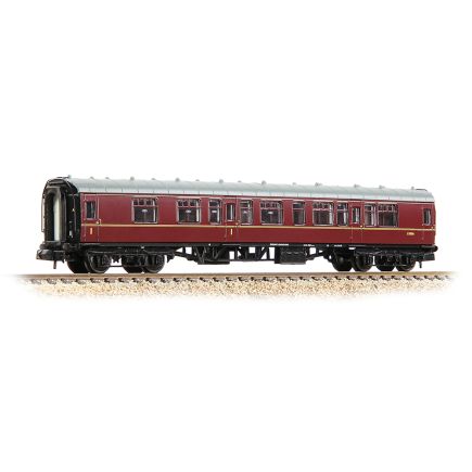 Graham Farish 374-257D N Gauge BR Mk1 CK Composite Corridor Coach BR Maroon E15136