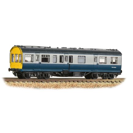 Graham Farish 374-878 N Gauge LMS 50ft Inspection Saloon BR Blue & Grey