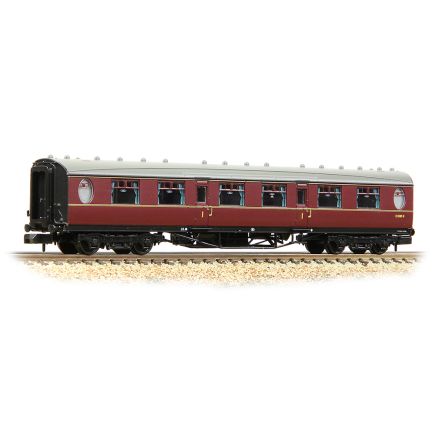 Graham Farish 376-202A N Gauge LNER Thompson First Corridor Coach E11185E BR Maroon