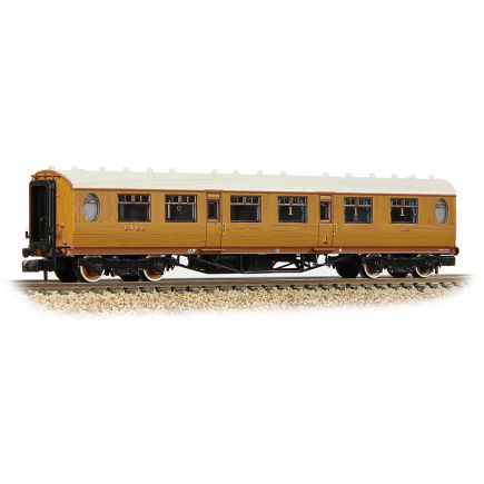 Graham Farish 376-225B N Gauge LNER Thompson Composite Corridor Coach 145 LNER Teak Effect