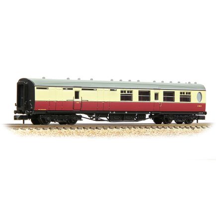 Graham Farish 376-276B N Gauge LNER Thompson Brake Third Corridor Coach E1931E BR Crimson And Cream