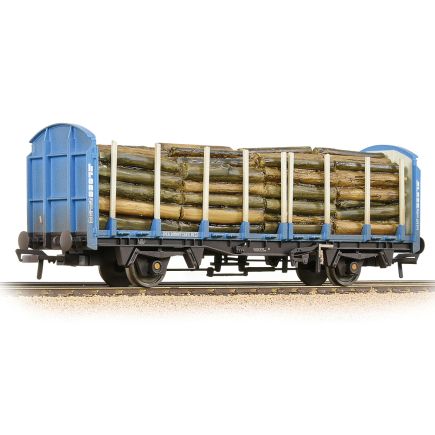 Bachmann 38-302A OO Gauge BR OTA Timber Wagon 'Kronospan' Blue Weathered