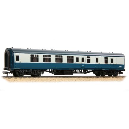 Bachmann 39-075E OO Gauge BR Mk1 BSK Brake Second Corridor Coach BR Blue And Grey E35419