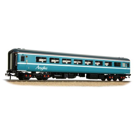 Bachmann 39-676A OO Gauge BR Mk2F TSO Tourist Second Open Coach Anglia 6042
