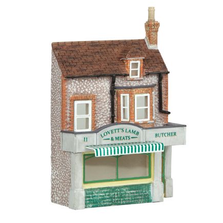 Graham Farish 42-284 N Gauge Low Relief Lovetts Lamb and Meats Butchers