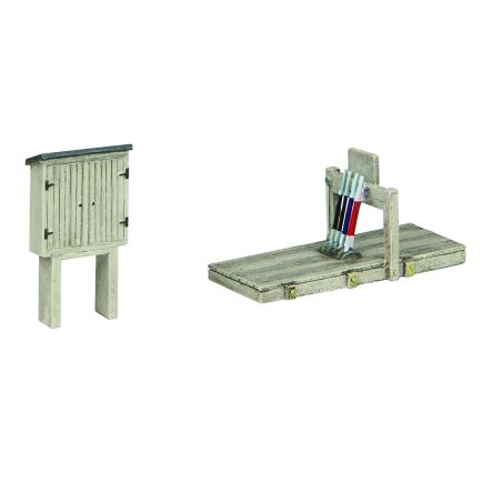 Bachmann 44-0145 OO Gauge Wigmore 4-Lever Open Ground Frame