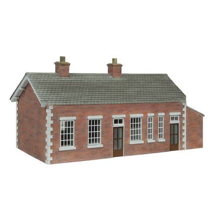 Bachmann 44-0179B OO Gauge SDJR Brick Station Chocolate and Cream